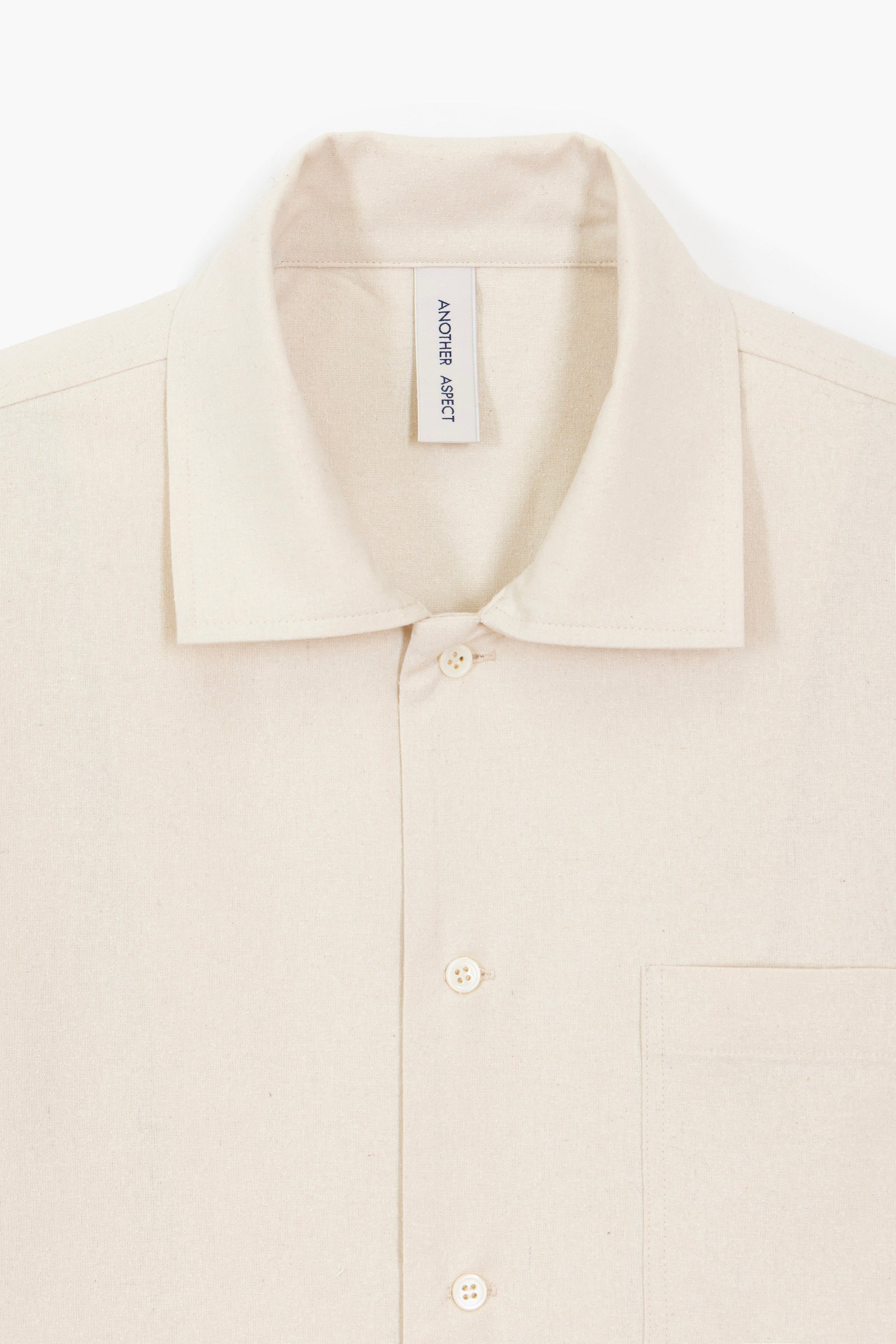 Another Shirt Raw Silk - Natural