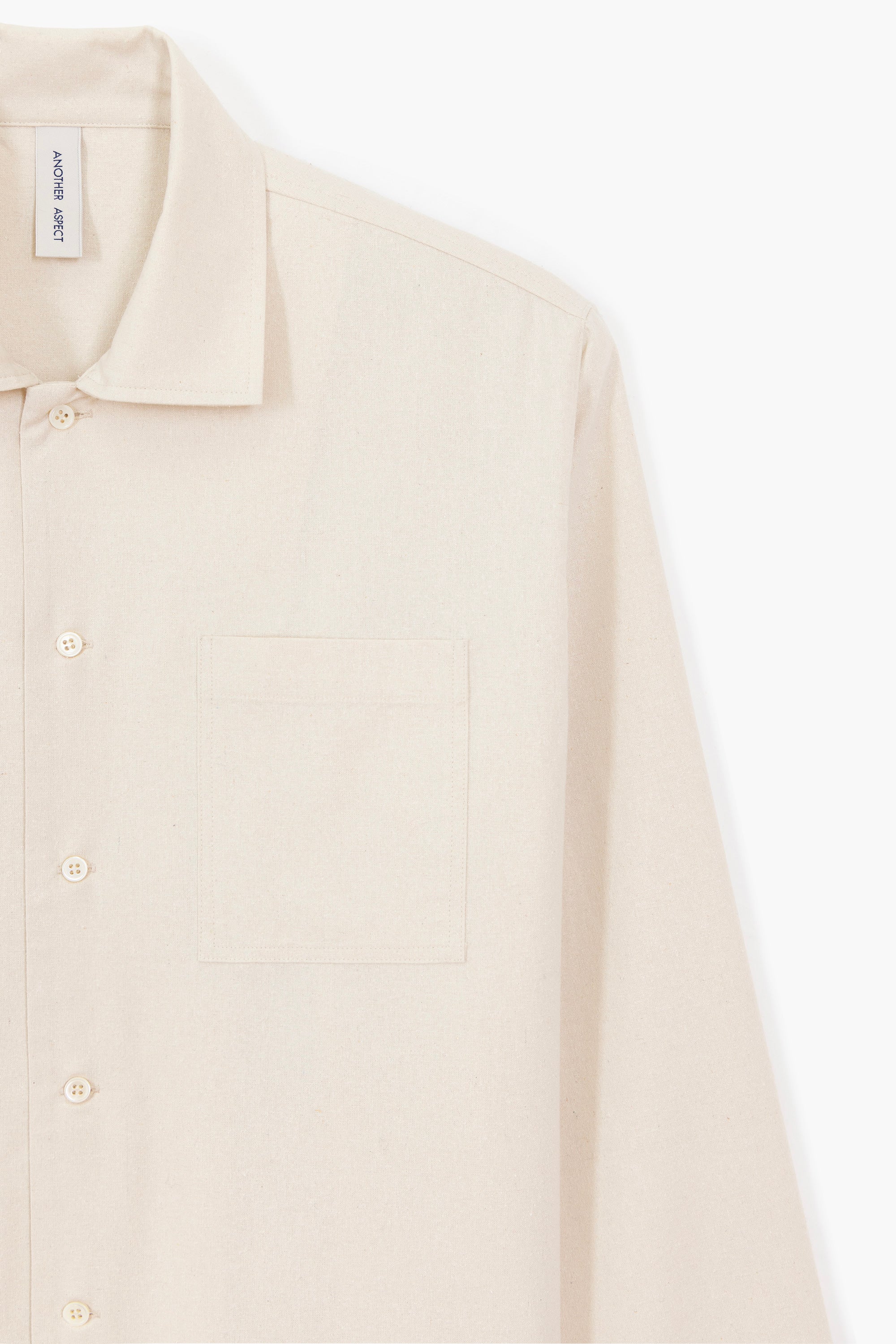 Another Shirt Raw Silk - Natural