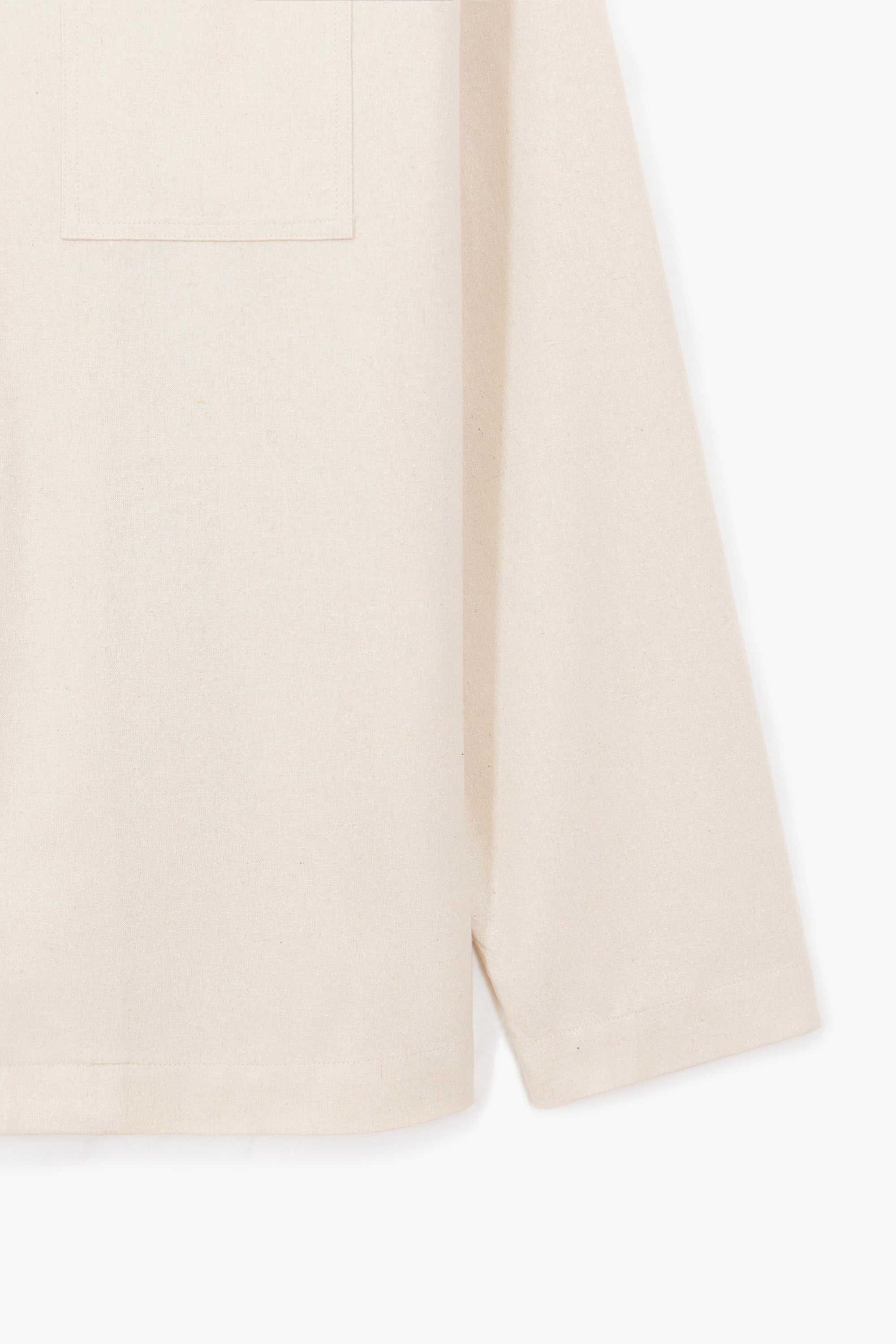 Another Shirt Raw Silk - Natural