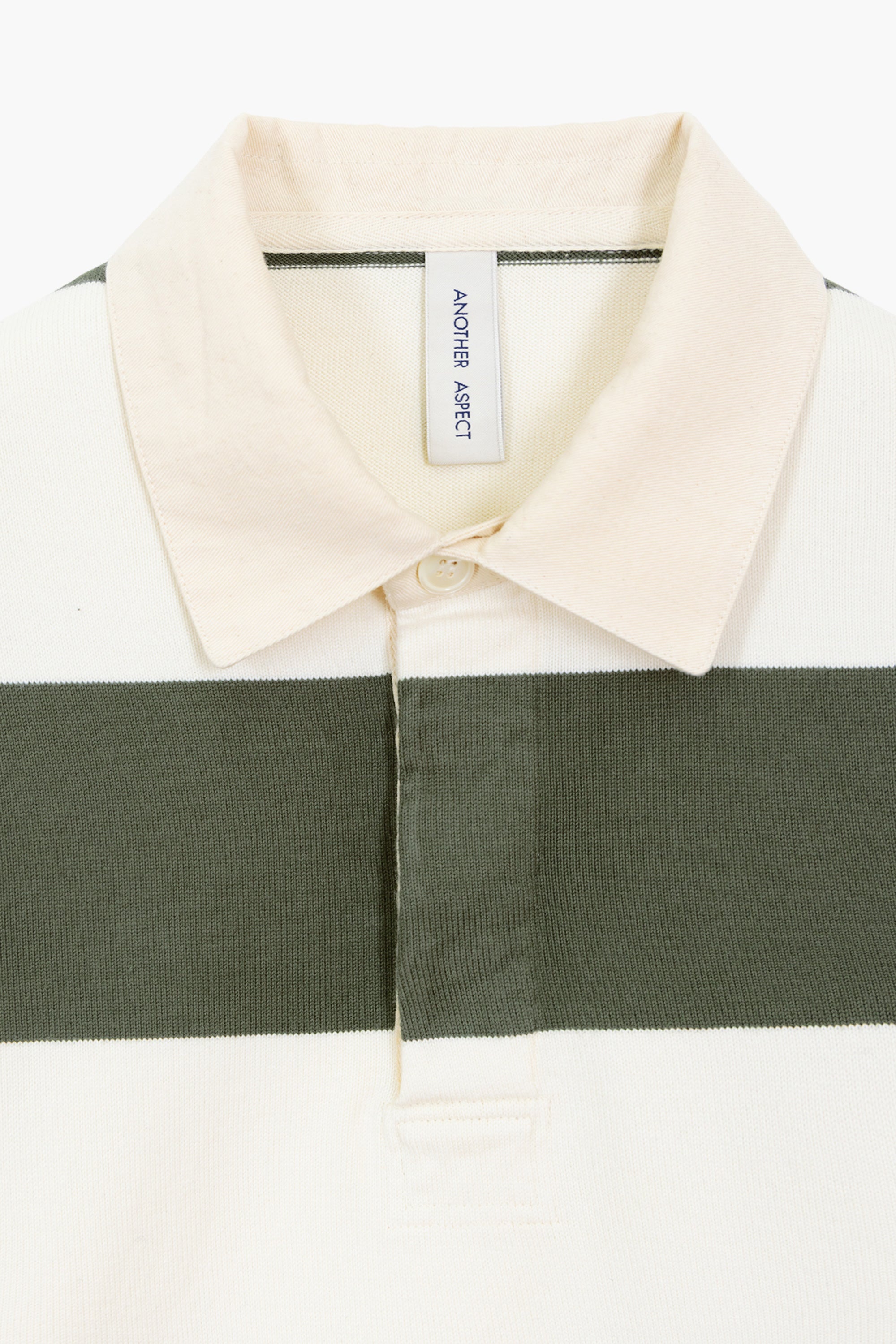 Another Rugby Polo Shirt – Green / Ecru