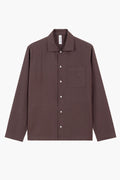 Another Shirt Raw Silk - Brown