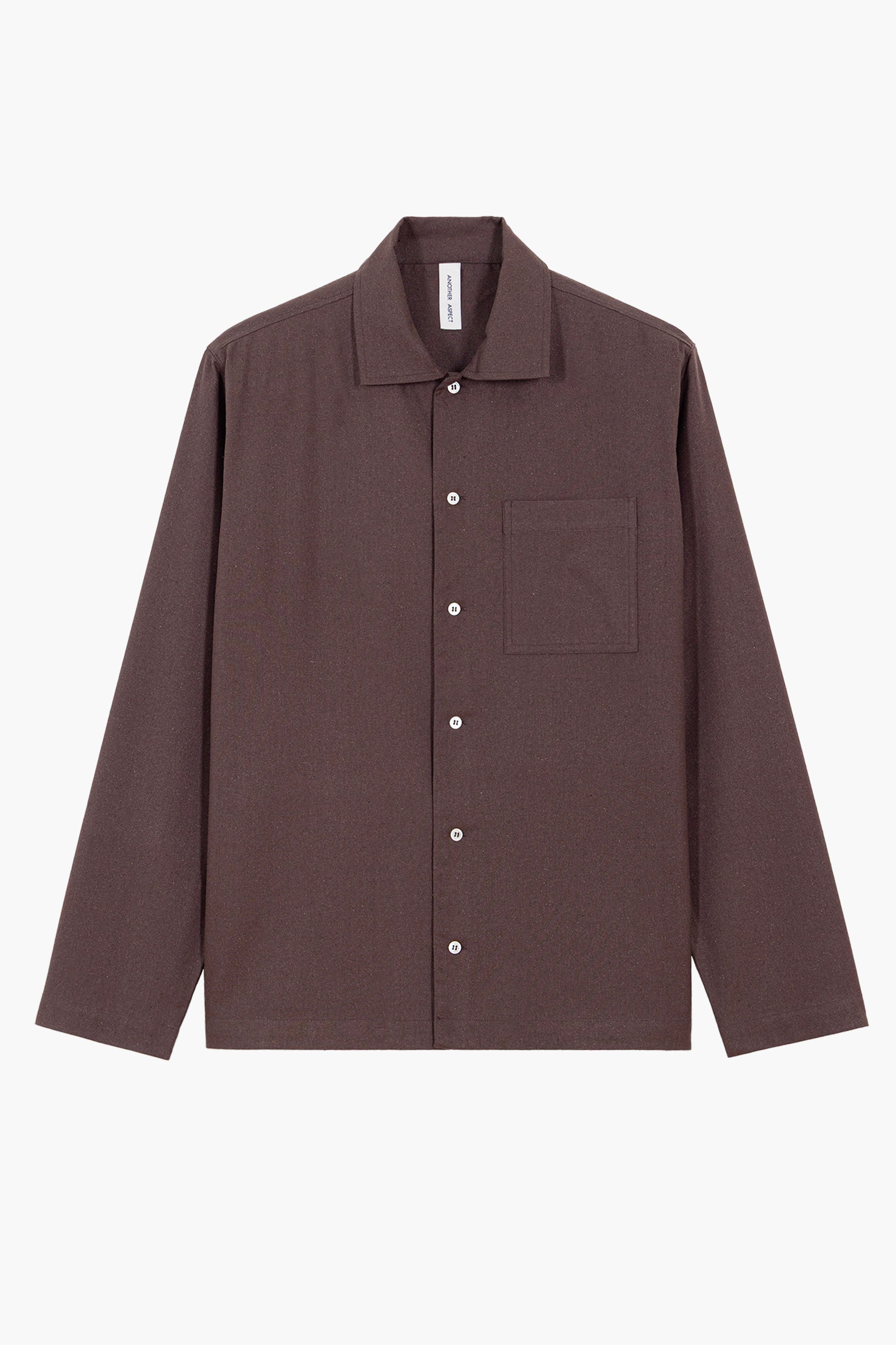 Another Shirt Raw Silk - Brown