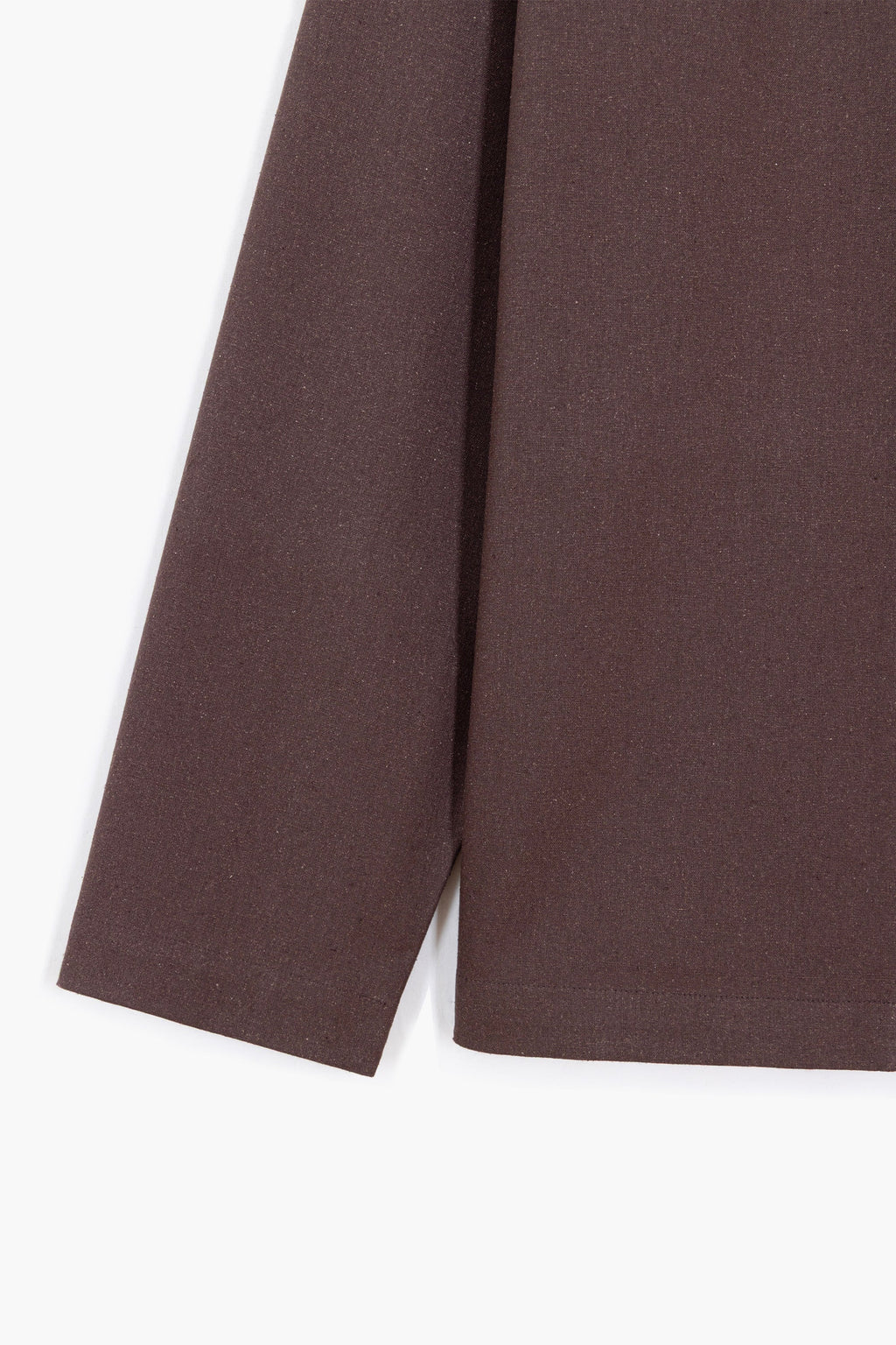 Another Shirt Raw Silk - Brown