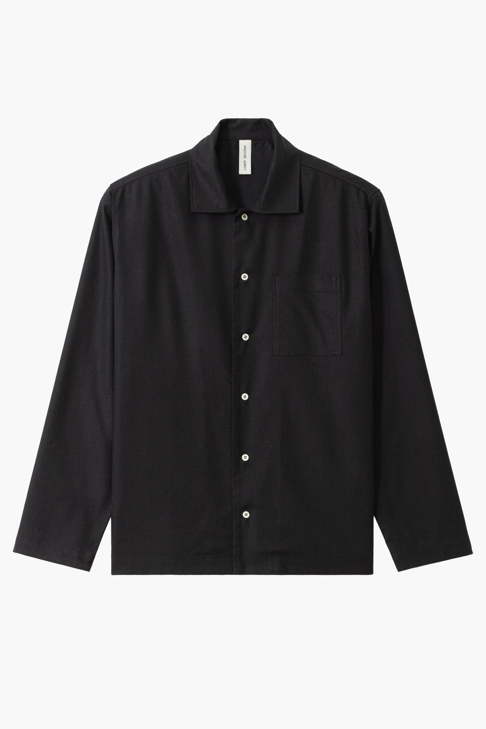 Another Shirt Raw Silk - Black