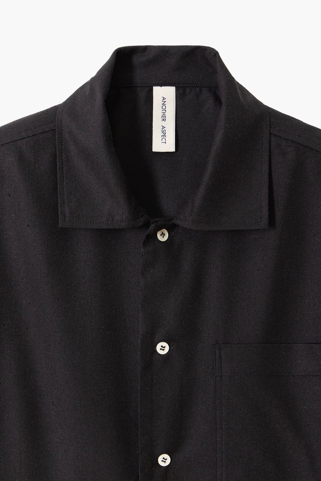 Another Shirt Raw Silk - Black