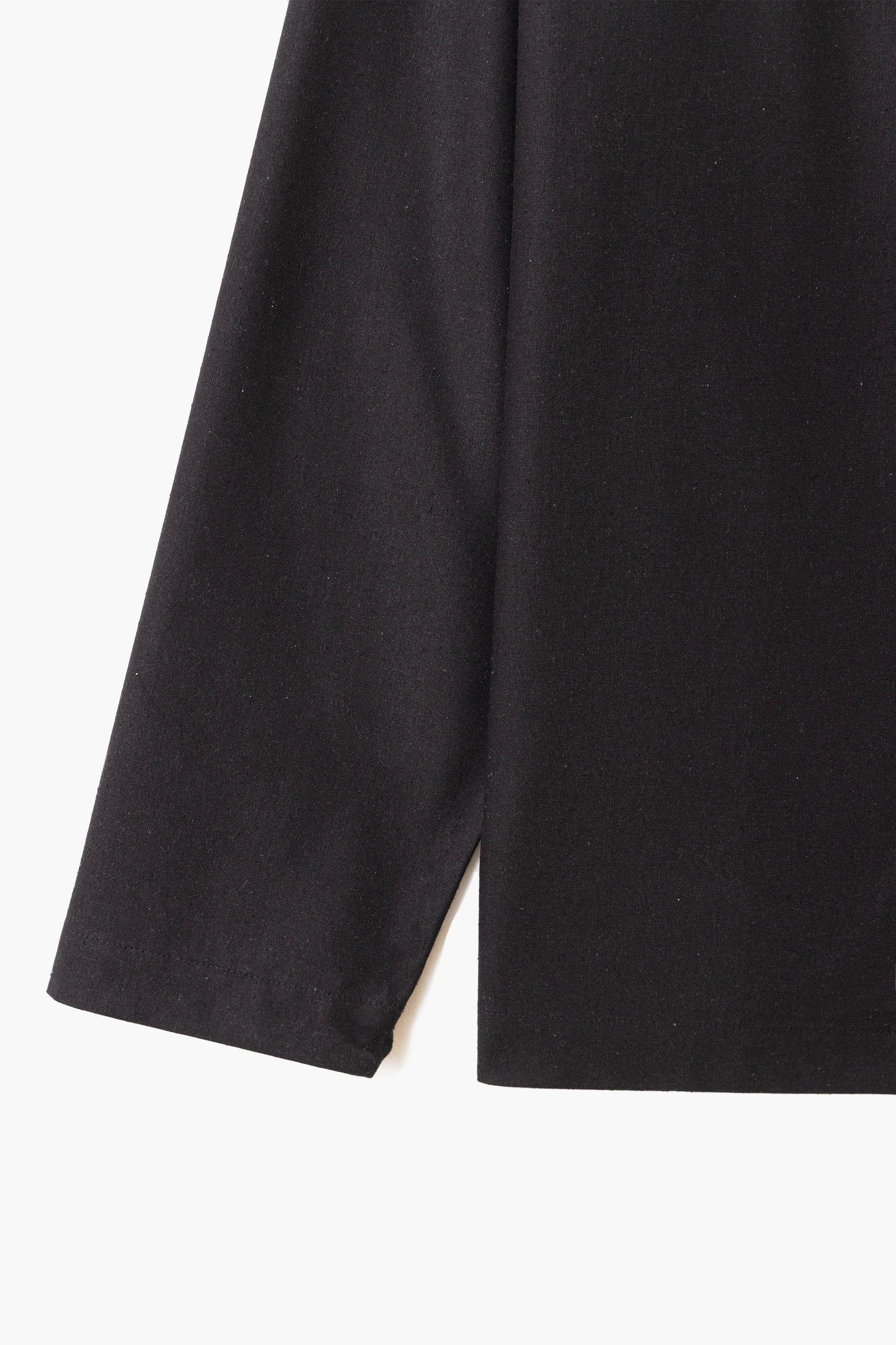 Another Shirt Raw Silk - Black